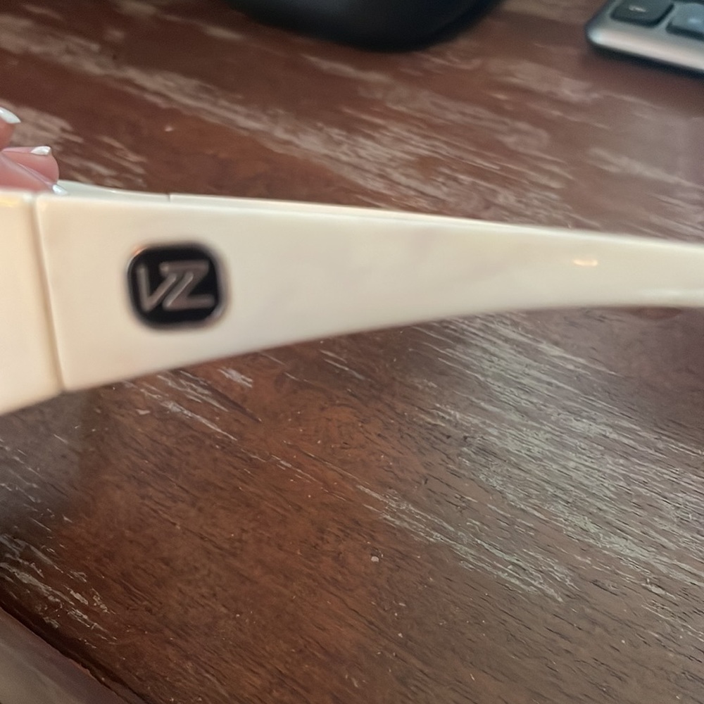 Von Zipper VZ Projektor white rectangular sunglasses. Made in Italy - Picture 13 of 15